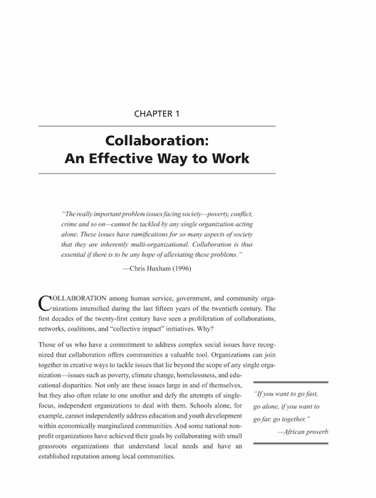 Collaboration: What Makes It Work, 3rd Edition