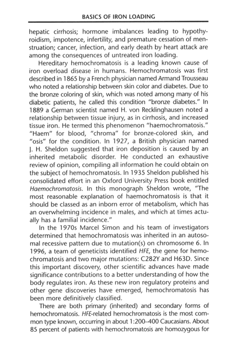 Exposing the Hidden Dangers of Iron: What Every Medical Professional Should Know about the Impact of Iron on the Disease Process
