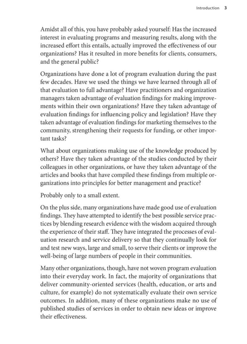 Information Gold Mine: Innovative Uses of Evaluation