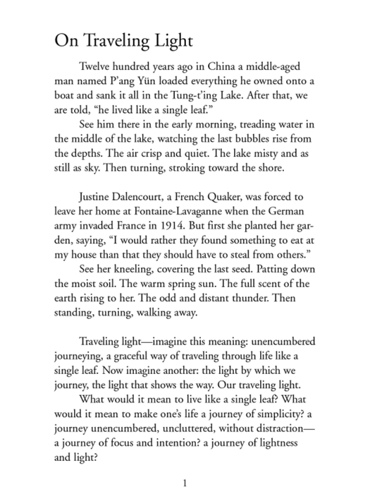 Journeys of Simplicity: Traveling Light with Thomas Merton, Bashō, Edward Abbey, Annie Dillard & Others