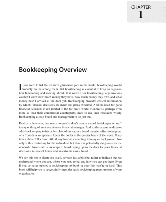 Bookkeeping Basics: What Every Nonprofit Bookkeeper Needs to Know