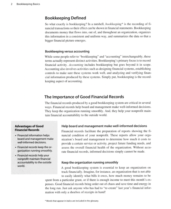 Bookkeeping Basics: What Every Nonprofit Bookkeeper Needs to Know