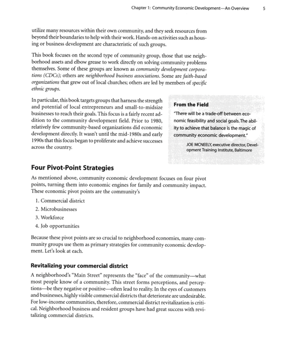 The Community Economic Development Handbook: Strategies and Tools to Revitalize Your Neighborhood