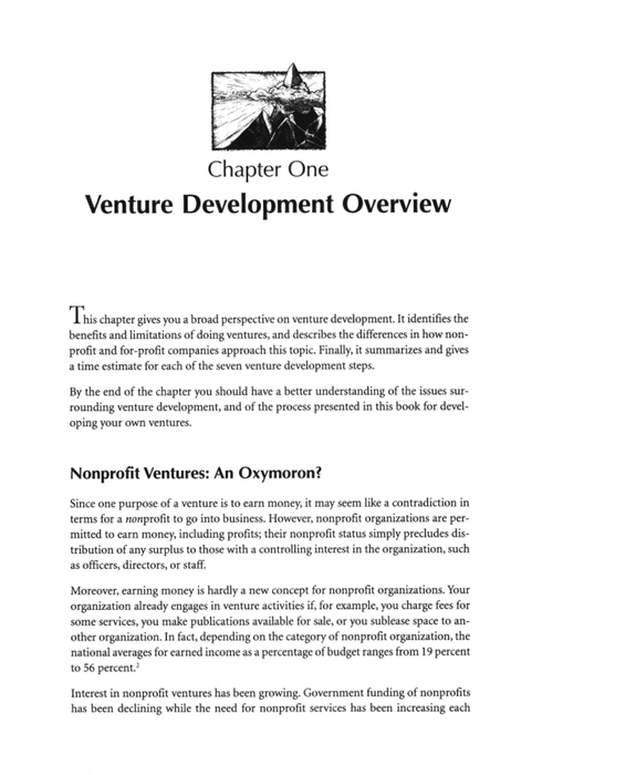 Venture Forth!: The Essential Guide to Starting a Moneymaking Business in Your Nonprofit Organization