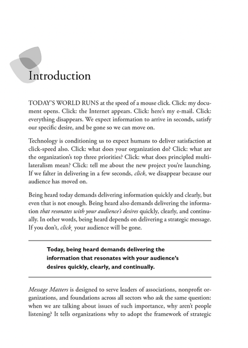 Message Matters: Succeeding at the Crossroads of Mission and Market
