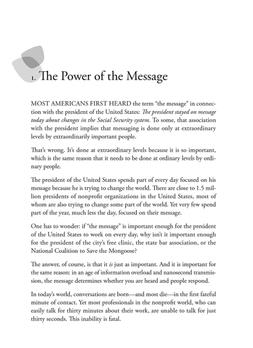Message Matters: Succeeding at the Crossroads of Mission and Market