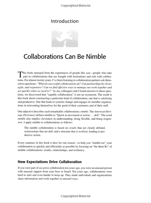The Nimble Collaboration: Fine-Tuning Your Collaboration for Lasting Success