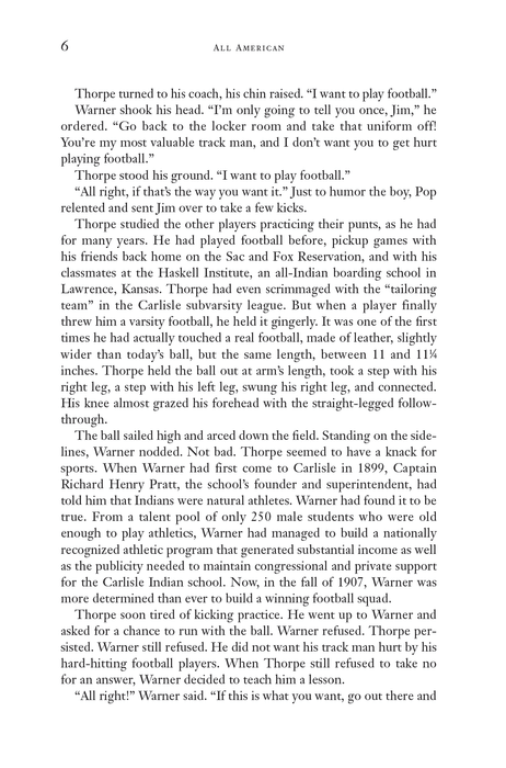 All American: The Rise and Fall of Jim Thorpe