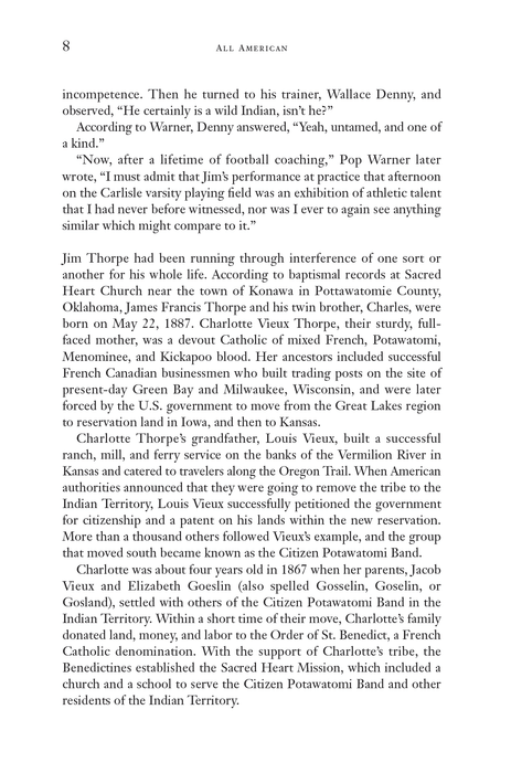 All American: The Rise and Fall of Jim Thorpe