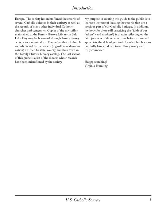 U.S. Catholic Sources: A Diocesan Research Guide