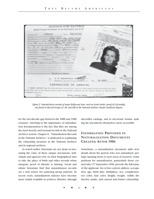 They Became Americans: Finding Naturalization Records and Ethnic Origins
