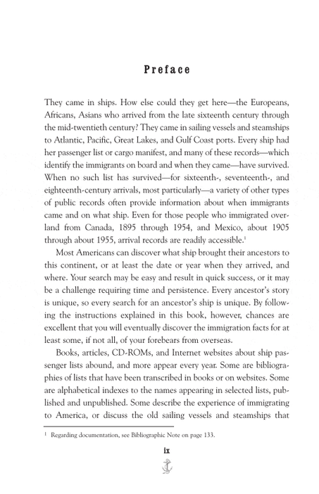 They Came in Ships: Finding Your Immigrant Ancestor's Arrival Record (3rd Edition)