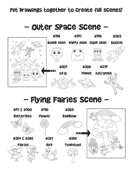 The Drawing Book for Kids: 365 Daily Things to Draw, Step by Step