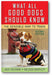 What All Good Dogs Should Know: The Sensible Way to Train book cover