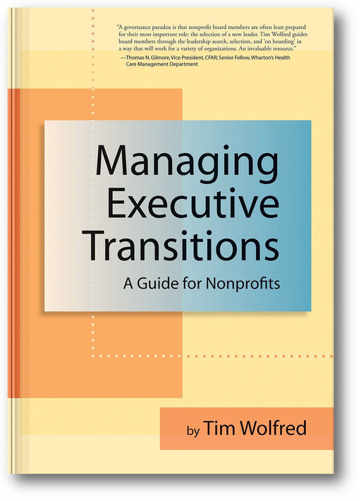 Managing Executive Transitions: A Guide for Nonprofits book cover