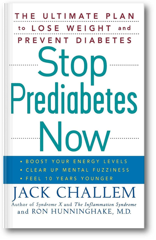Stop Prediabetes Now: The Ultimate Plan to Lose Weight and Prevent Diabetes book cover