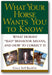 What Your Horse Wants You to Know: What Horses' "Bad" Behavior Means, and How to Correct It book cover