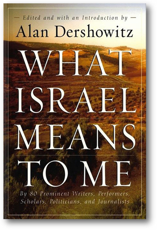 What Israel Means to Me: By 80 Prominent Writers, Performers, Scholars, Politicians, and Journalists book cover
