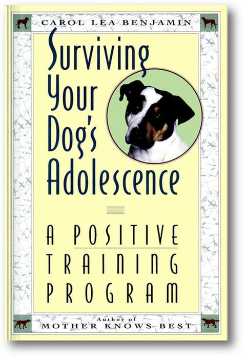 Surviving Your Dog's Adolescence: A Positive Training Program book cover