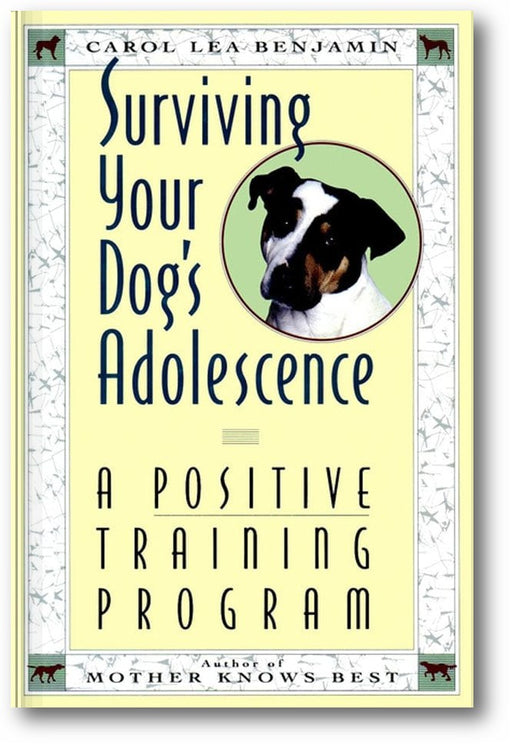 Surviving Your Dog's Adolescence: A Positive Training Program book cover
