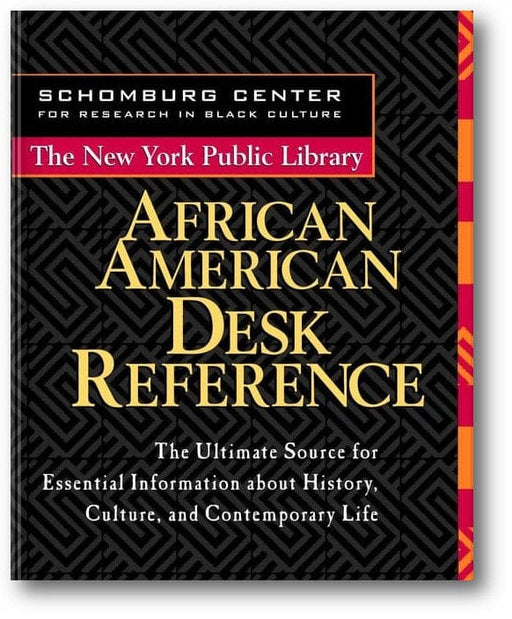 The New York Public Library African American Desk Reference book cover