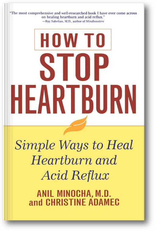 How to Stop Heartburn: Simple Ways to Heal Heartburn and Acid Reflux book cover