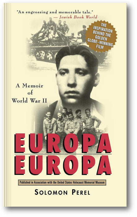 Europa, Europa: A Memoir of World War II book cover