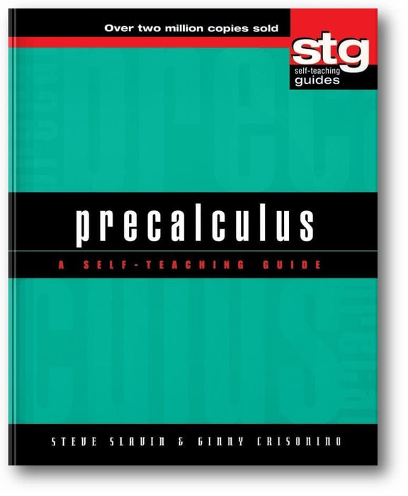 Precalculus: A Self-Teaching Guide book cover