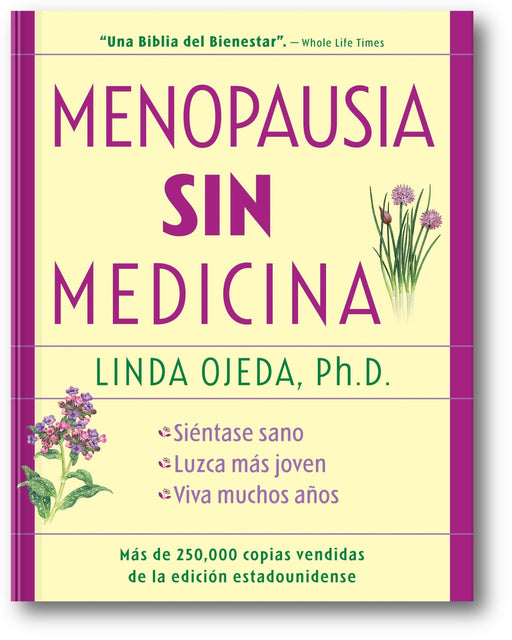 Menopausia sin medicina: Menopause Without Medicine, Spanish-Language Edition book cover