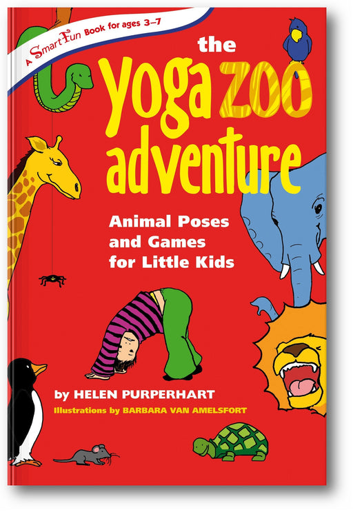 The Yoga Zoo Adventure: Animal Poses and Games for Little Kids book cover