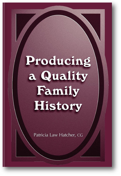 Producing a Quality Family History book cover