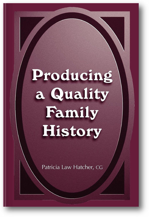 Producing a Quality Family History book cover