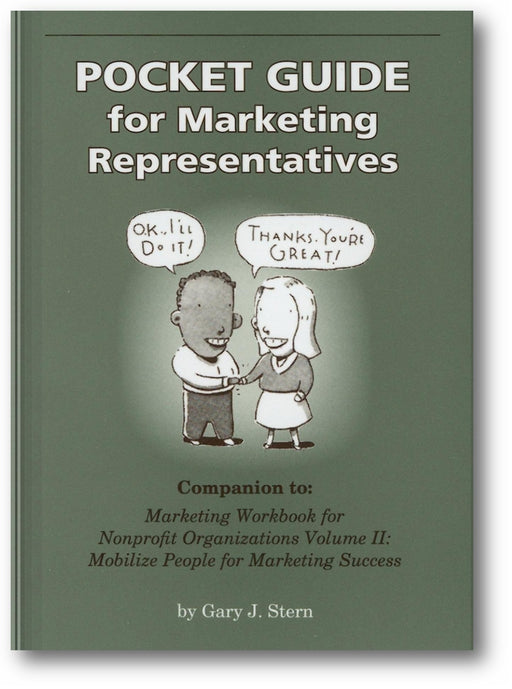 Pocket Guide for Marketing Representatives book cover