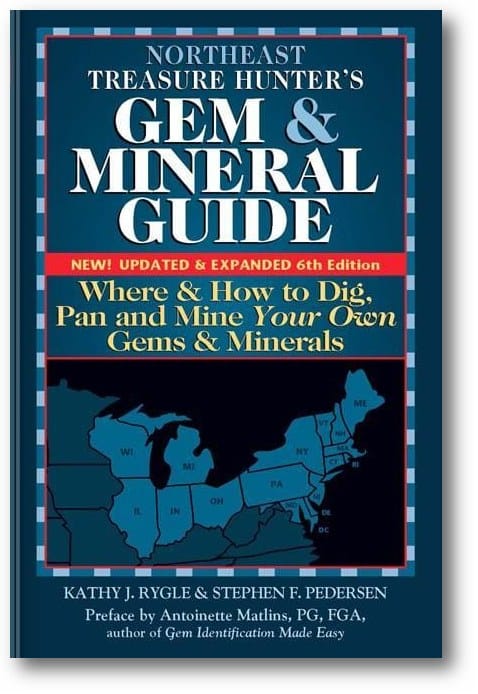 Northeast Treasure Hunter's Gem and Mineral Guide (6th Edition) book cover