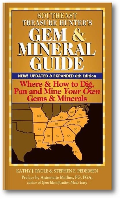 Southeast Treasure Hunter's Gem & Mineral Guide (6th Edition) book cover