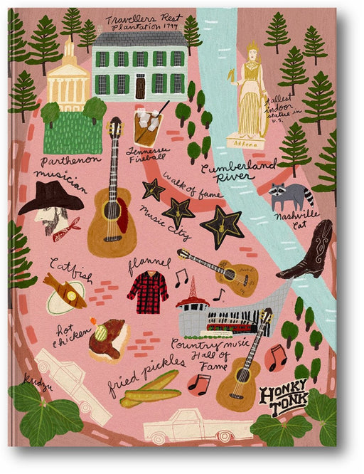 Music City Blank Journal book cover