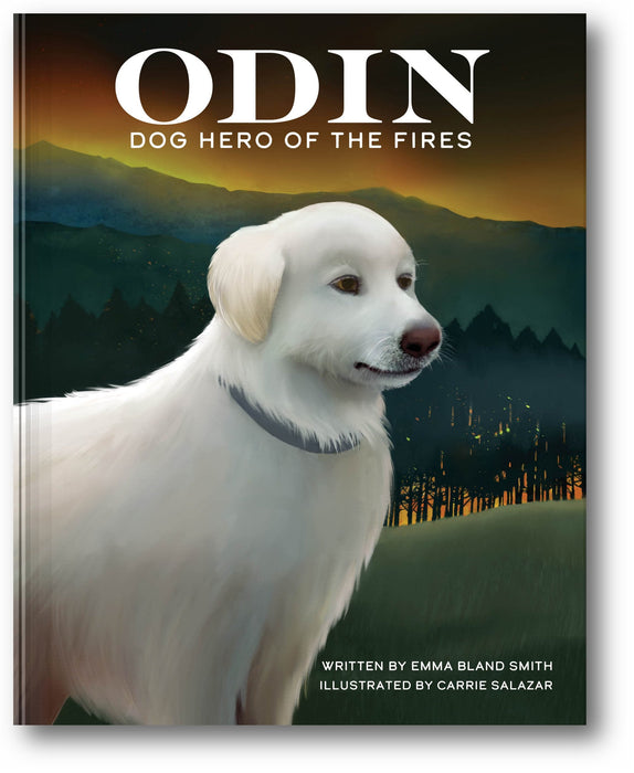 Odin, Dog Hero of the Fires book cover