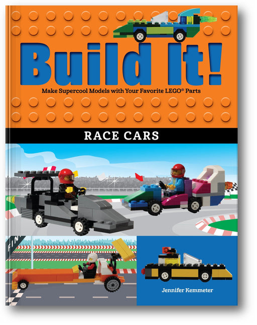 Build It! Race Cars book cover
