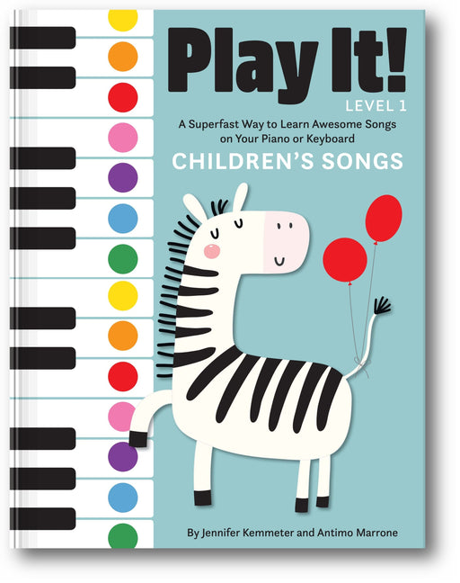 Play It! Children's Songs for Piano (Level 1) book cover