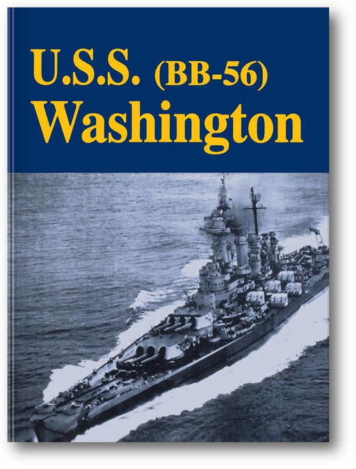 USS Washington (BB-56) book cover