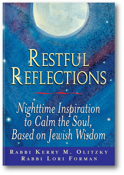 Restful Reflections: Nighttime Inspiration to Calm the Soul, Based on Jewish Wisdom book cover