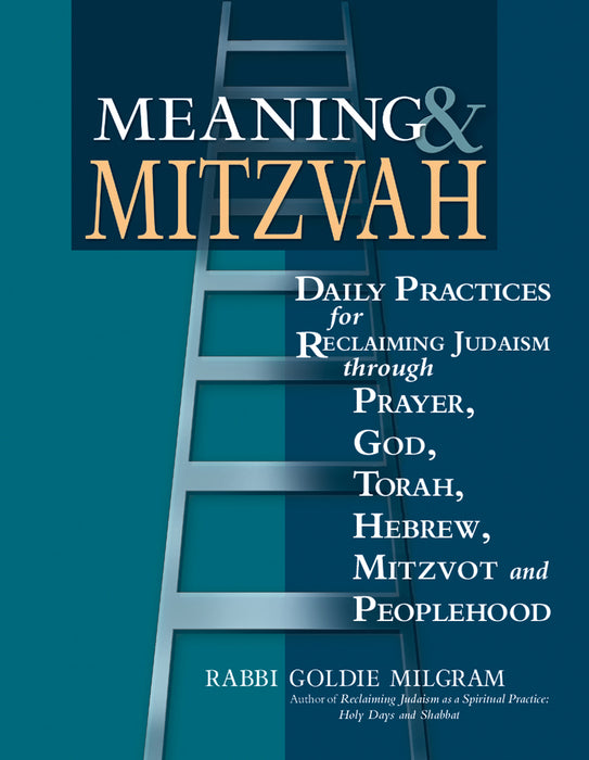 Meaning & Mitzvah: Daily Practices for Reclaiming Judaism through Prayer, God, Torah, Hebrew, Mitzvot and Peoplehood