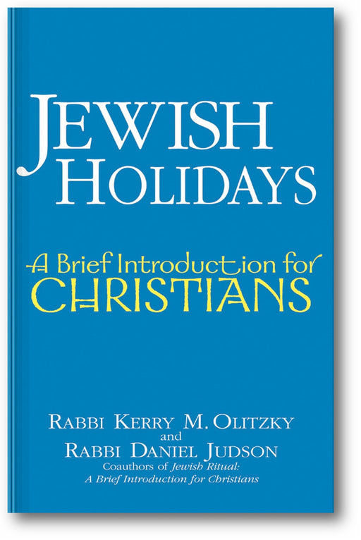 Jewish Holidays: A Brief Introduction for Christians book cover