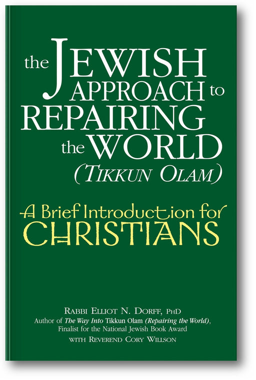 The Jewish Approach to Repairing the World (Tikkun Olam): A Brief Introduction for Christians book cover