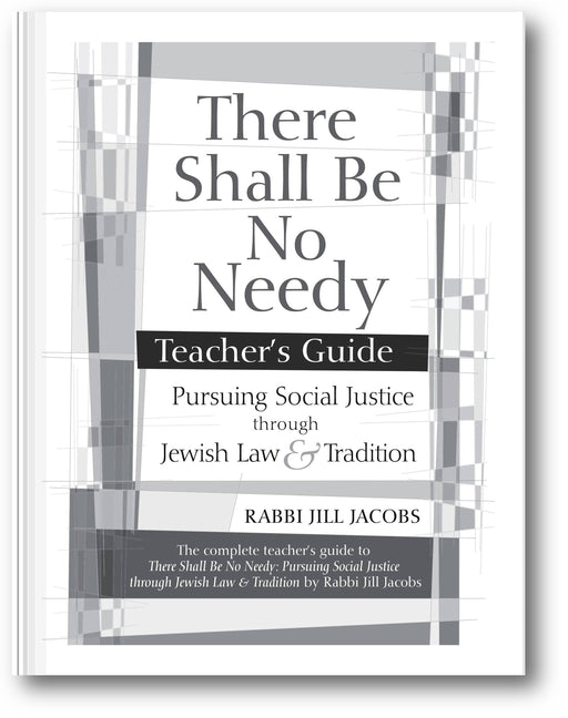There Shall Be No Needy Teacher's Guide book cover