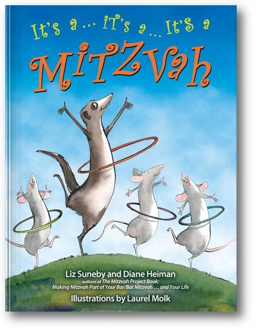 It's a ... It's a ... It's a Mitzvah book cover