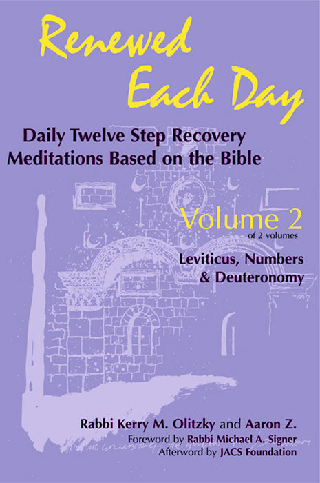 Renewed Each Day—Leviticus, Numbers & Deuteronomy: Daily Twelve Step Recovery Meditations Based on the Bible