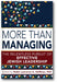 More Than Managing: The Relentless Pursuit of Effective Jewish Leadership book cover