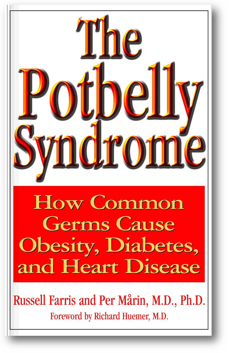 The Potbelly Syndrome: How Common Germs Cause Obesity, Diabetes, and Heart Disease book cover