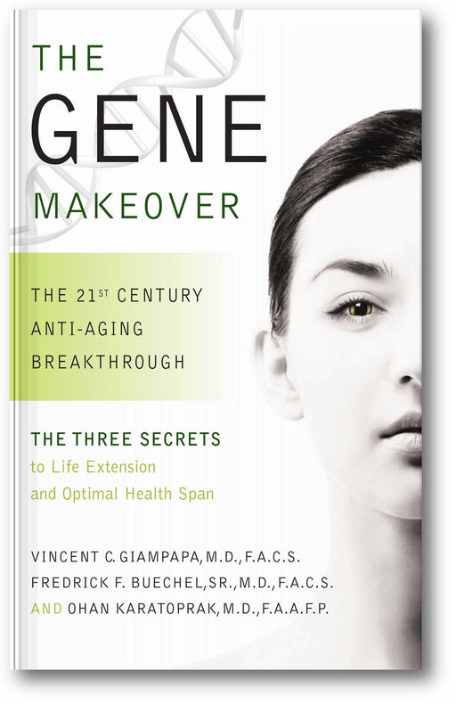 The Gene Makeover: The 21st Century Anti-Aging Breakthrough book cover